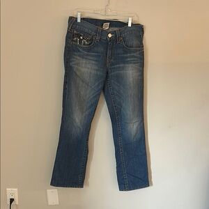 True Religion Men's Straight Jeans - Blue